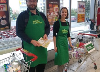 Jarní potravinová sbírka ve Slaném