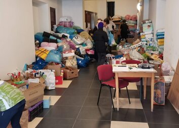 Slánská charita koordinátorem pomoci ukrajinským uprchlíkům